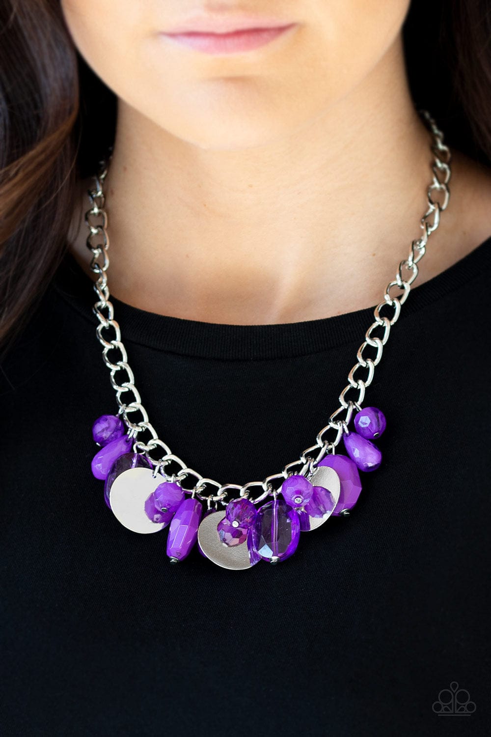 Paparazzi Accessories Necklace Treasure Shore - Purple