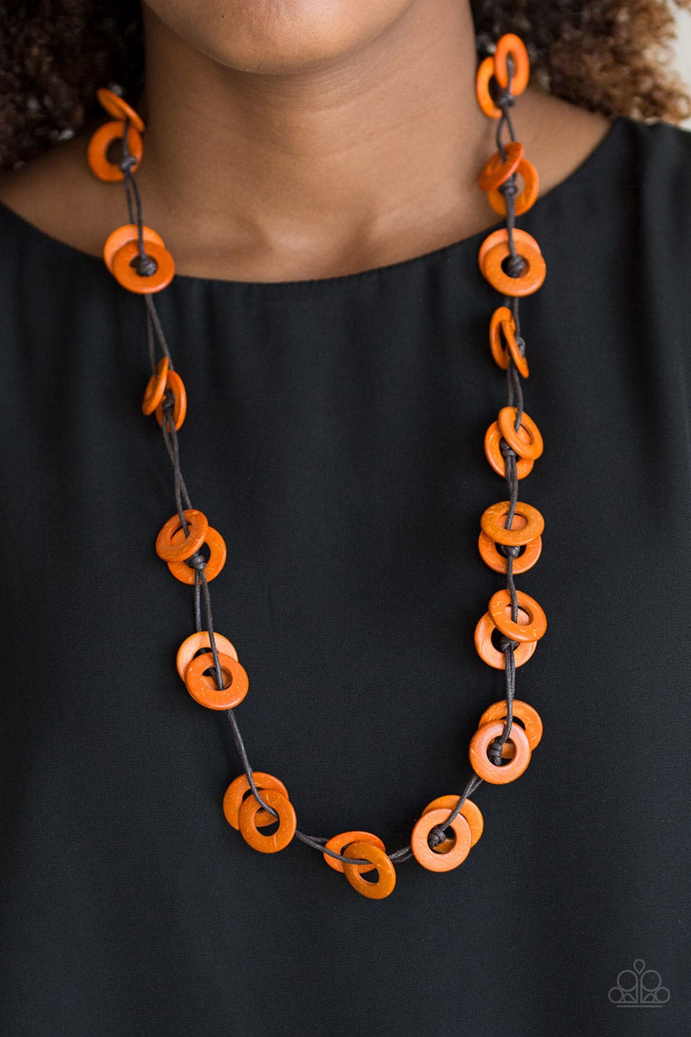 Paparazzi Accessories Necklace Waikiki Winds - Orange