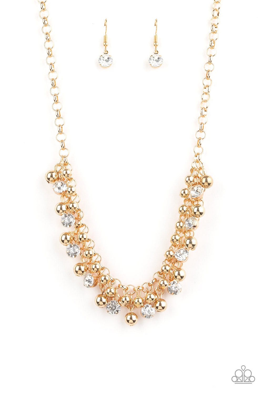 Paparazzi Accessories Necklace Wall Street Winner - Gold