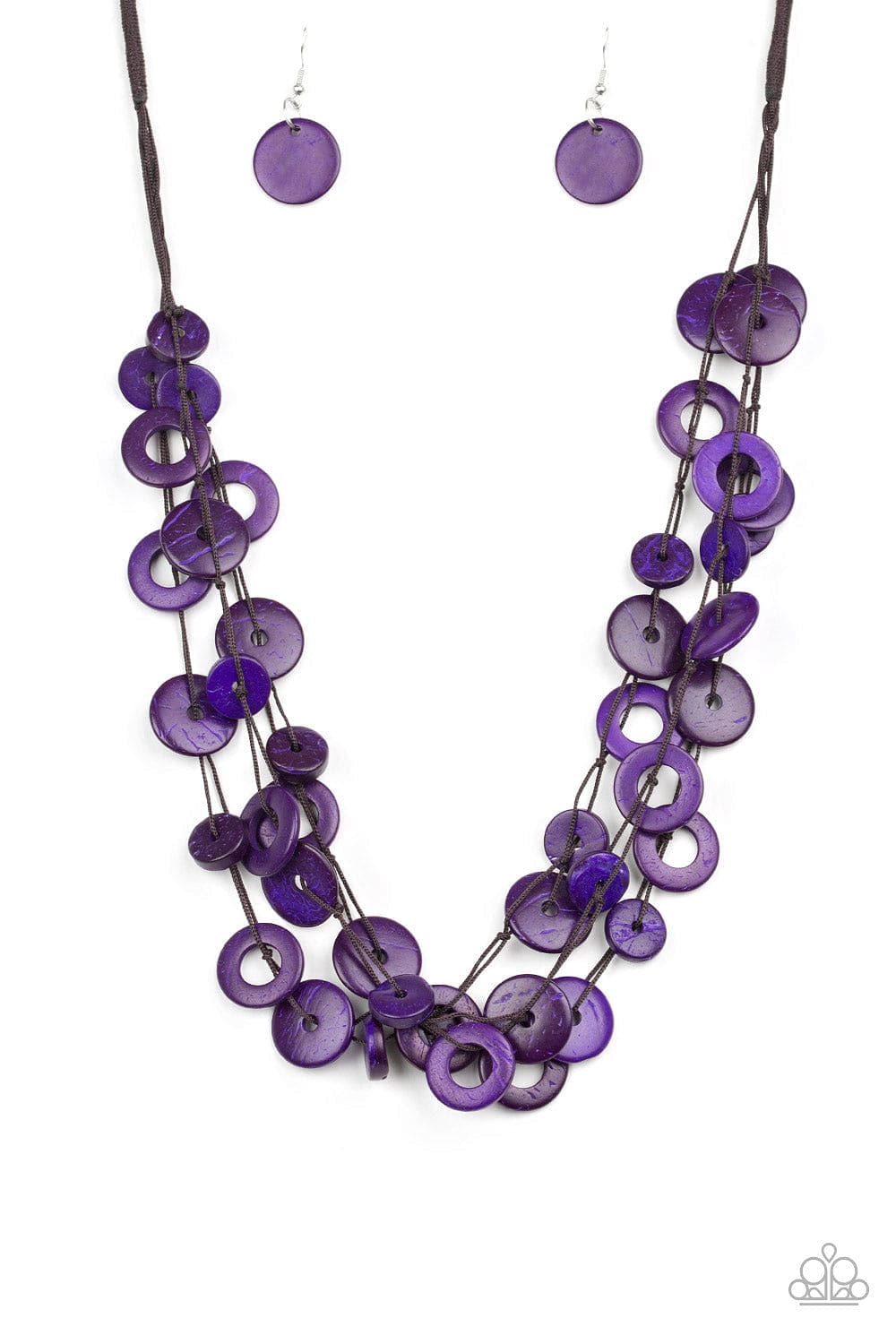 Paparazzi Accessories Necklace Wonderfully Walla Walla - Purple
