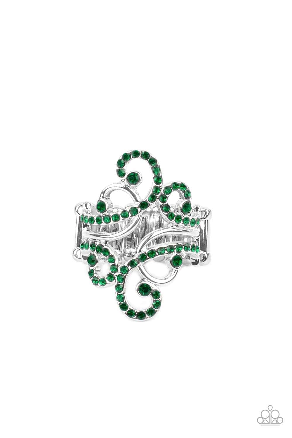 Paparazzi Accessories Ring Billowing Beauty - Green