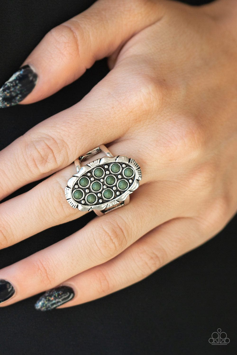 Paparazzi Accessories Ring Cactus Garden - Green