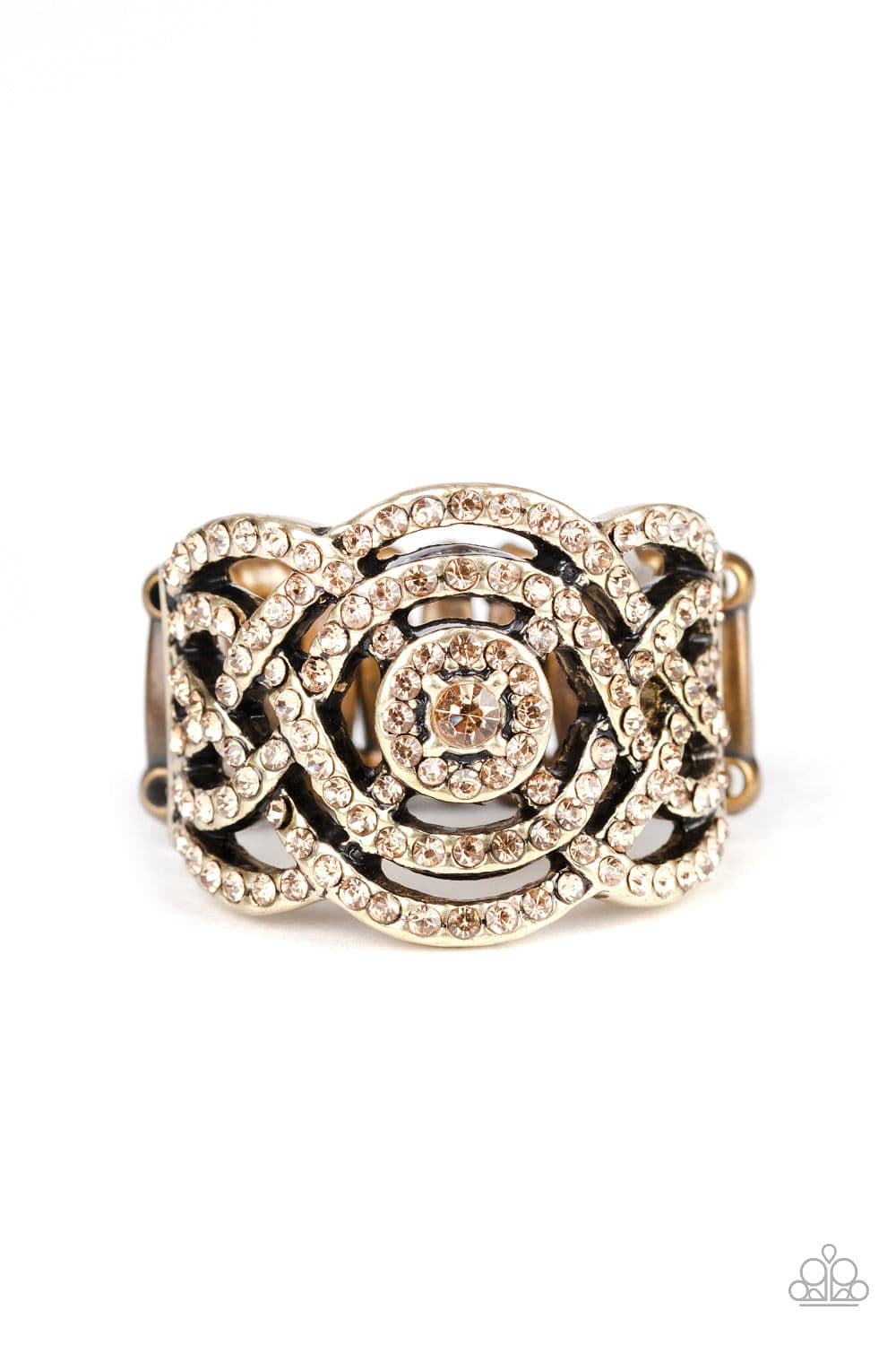 Paparazzi Accessories Ring COUNTESS To Ten - Brass