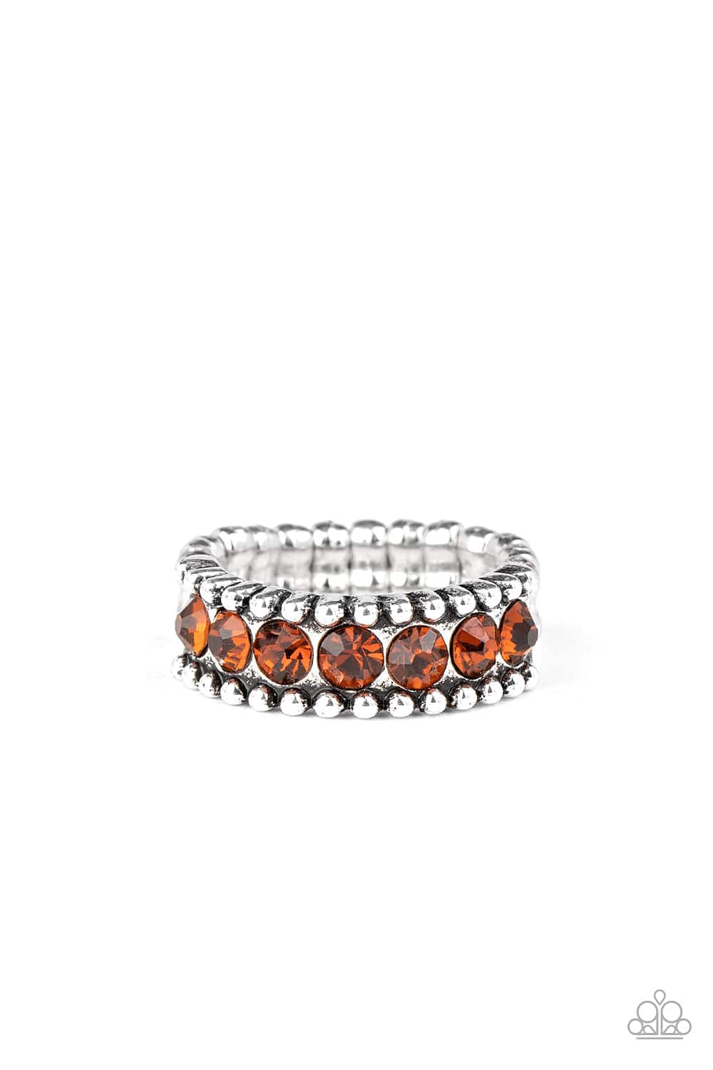 Paparazzi Accessories Ring Crank It Up - Brown