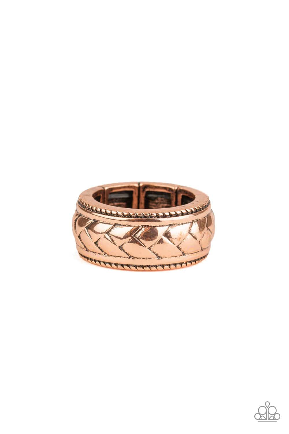 Paparazzi Accessories Ring Field Artillery - Copper