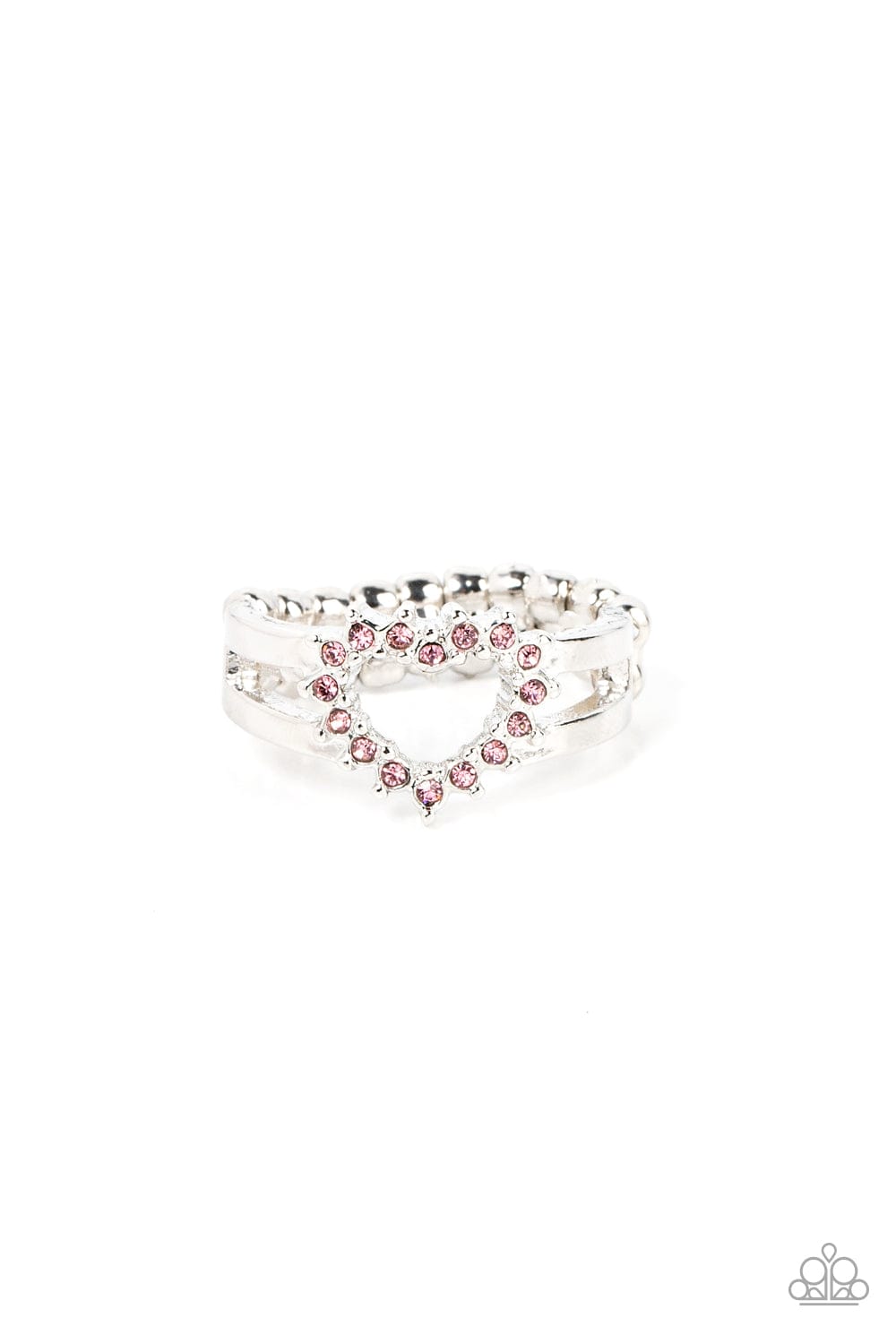 Paparazzi Accessories Ring First Kisses - Pink