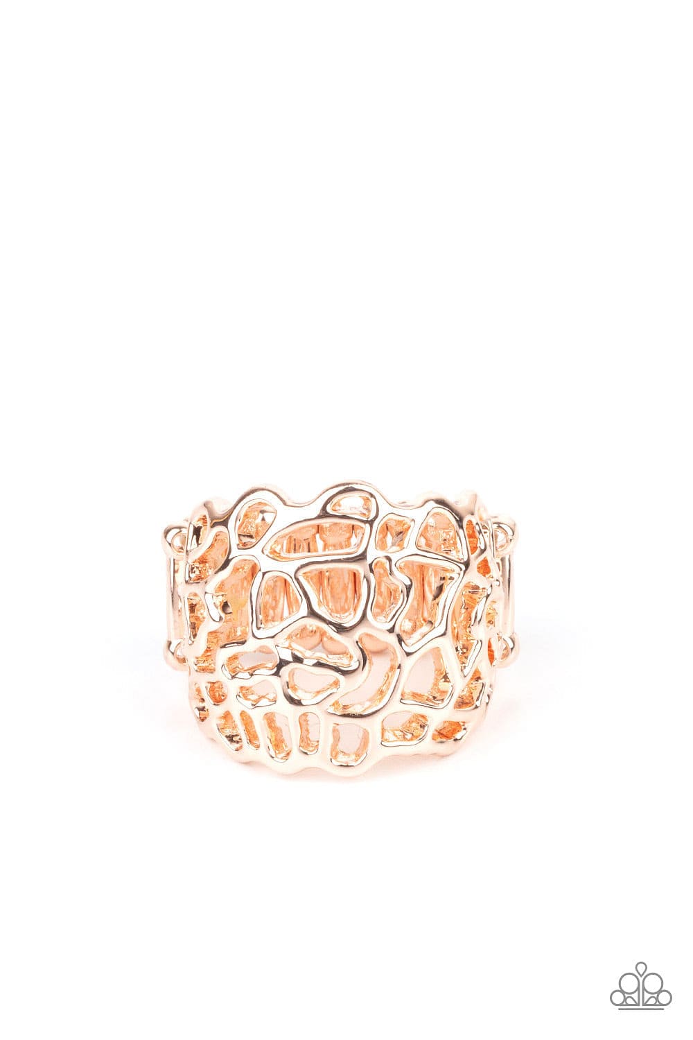 Paparazzi Accessories Ring Get Your FRILL - Rose Gold