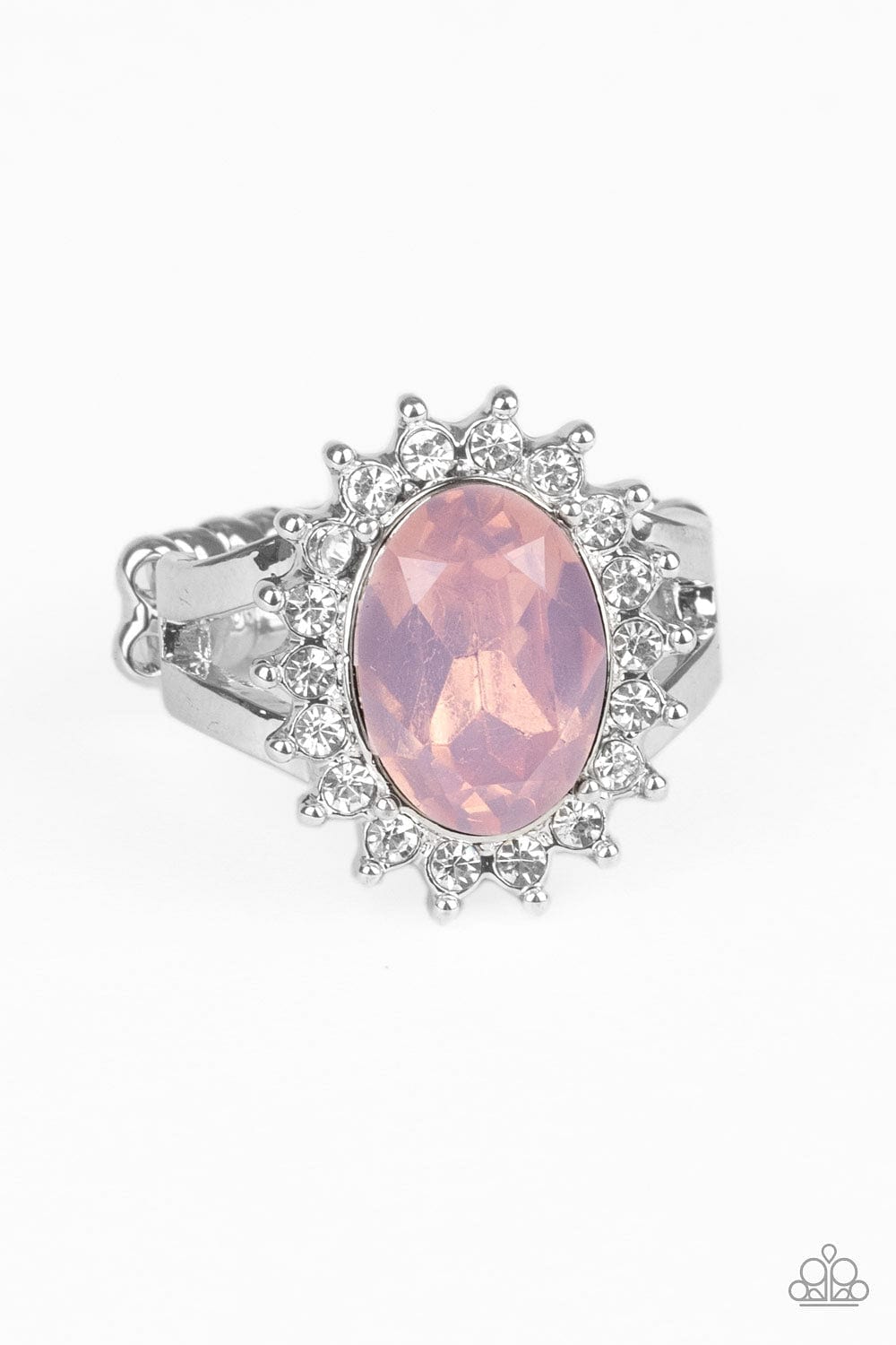 Paparazzi Accessories Ring Iridescently Illuminated - Pink