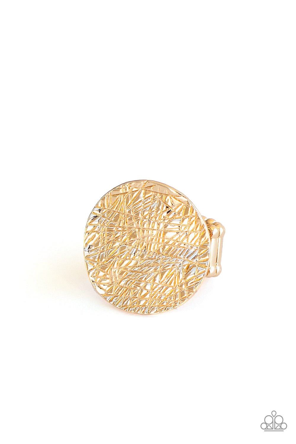Paparazzi Accessories Ring Lined Up - Gold