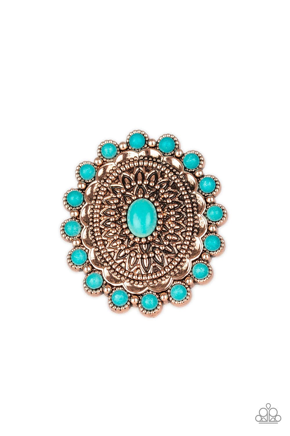 Paparazzi Accessories Ring Mesa Mandala - Copper