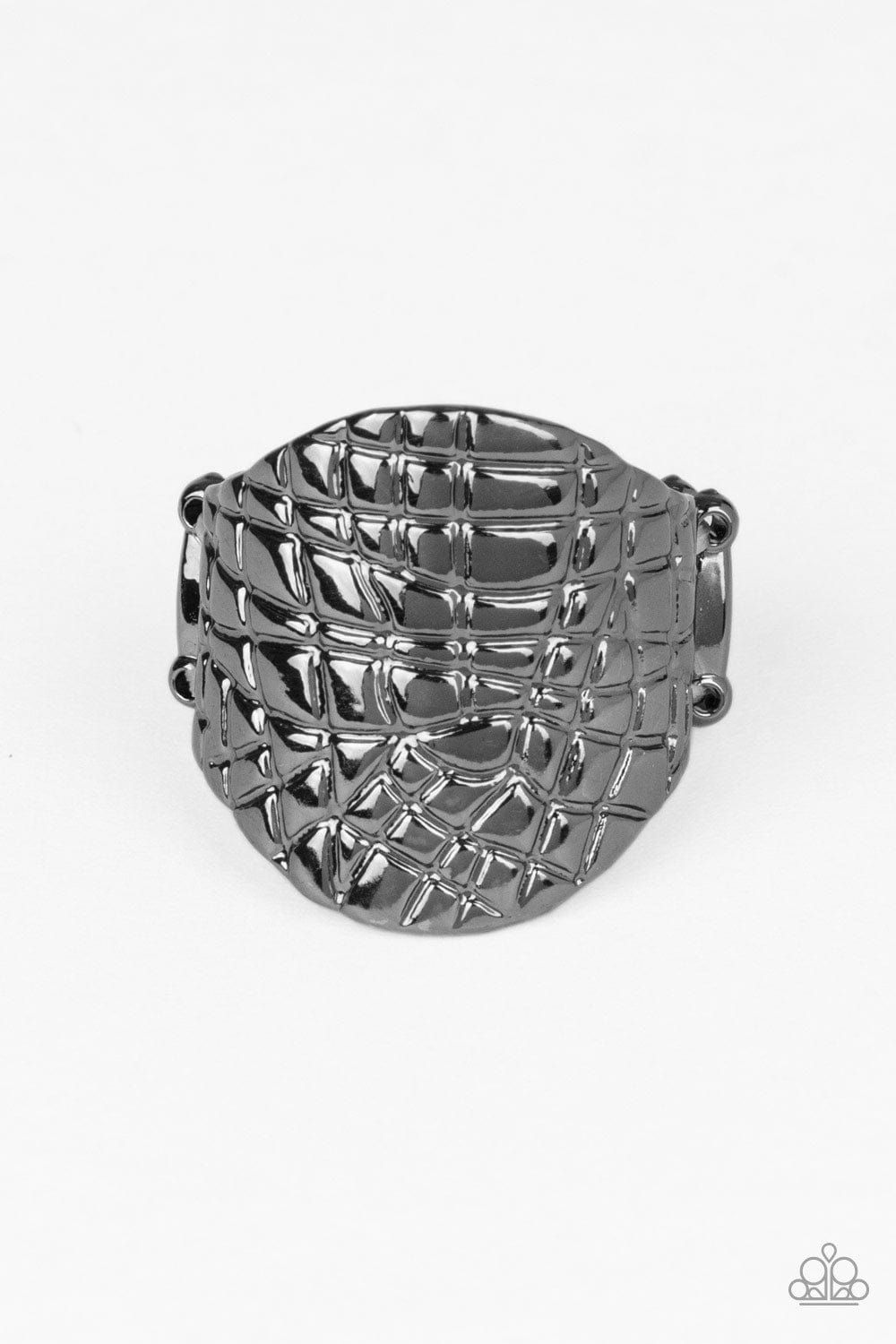 Paparazzi Accessories Ring Metal Jungle - Black