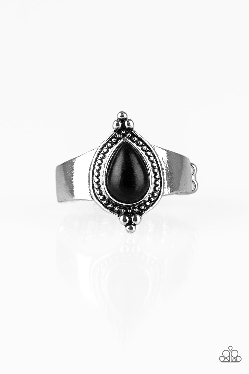 Paparazzi Accessories Ring Mineral Minimalist - Black