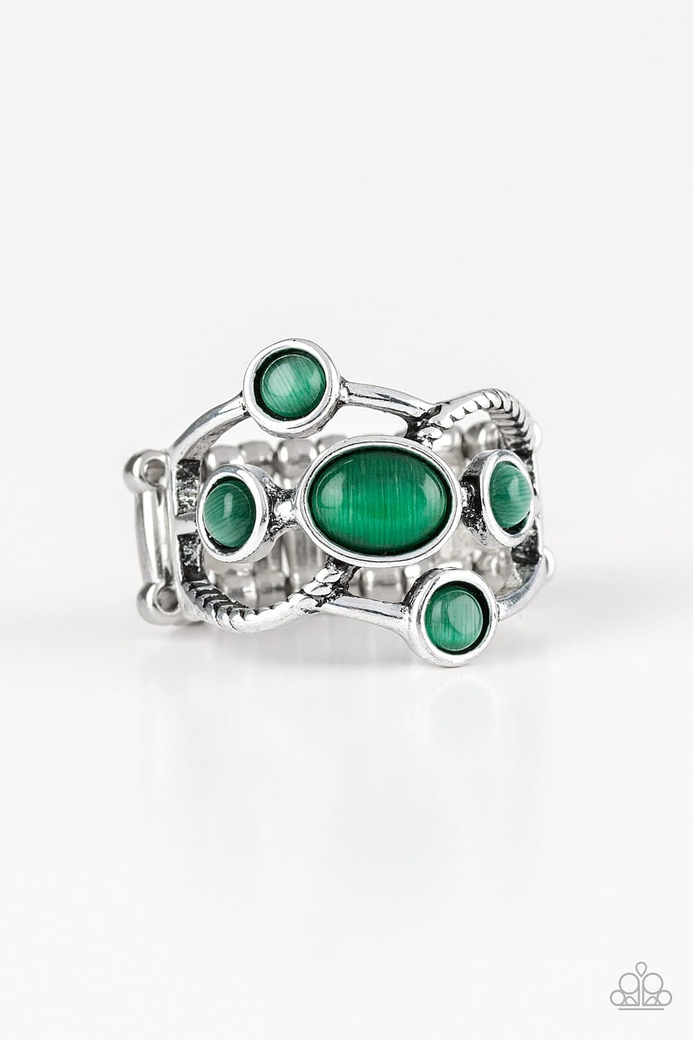 Paparazzi Accessories Ring Moon Mood - Green