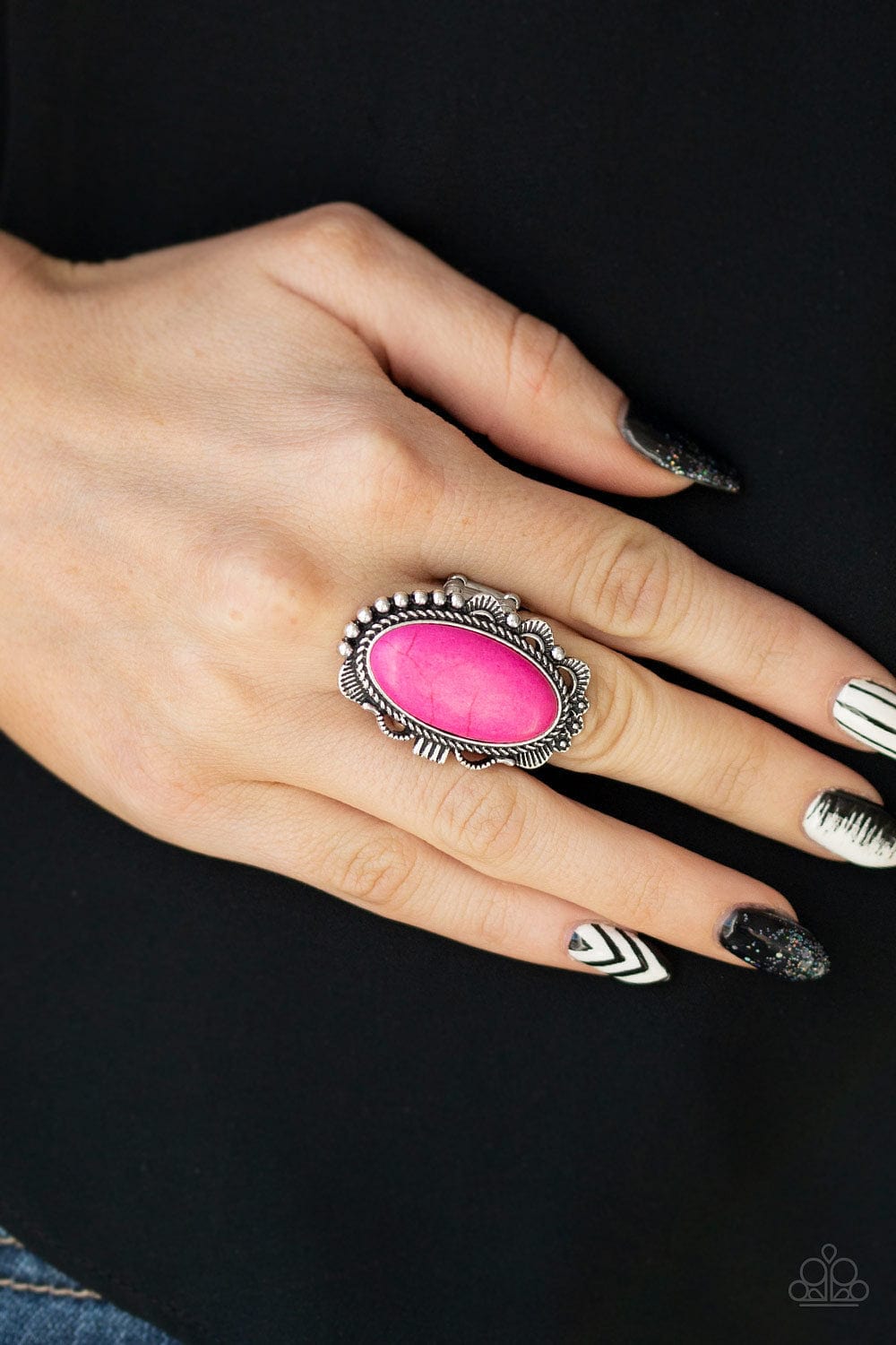 Paparazzi Accessories Ring Open Range - Pink