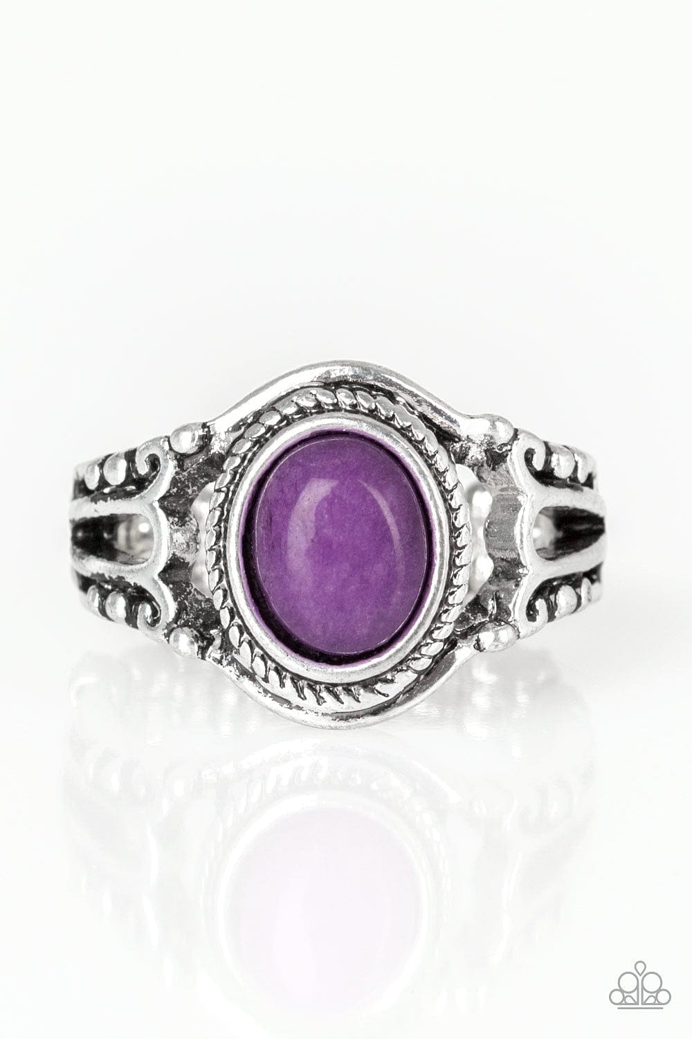 Paparazzi Accessories Ring Peacefully Peaceful - Purple