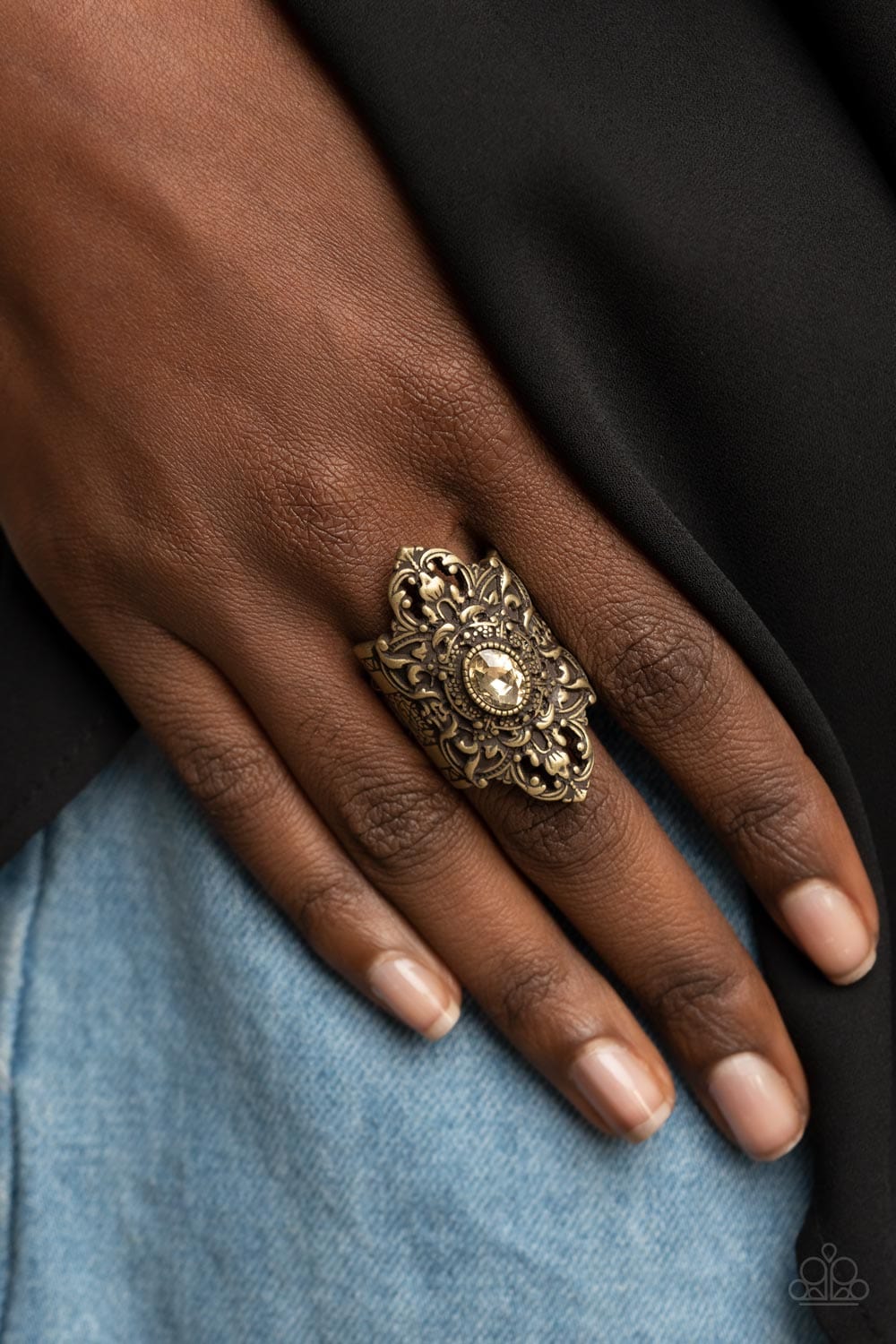 Paparazzi Accessories Ring Perennial Posh - Brass
