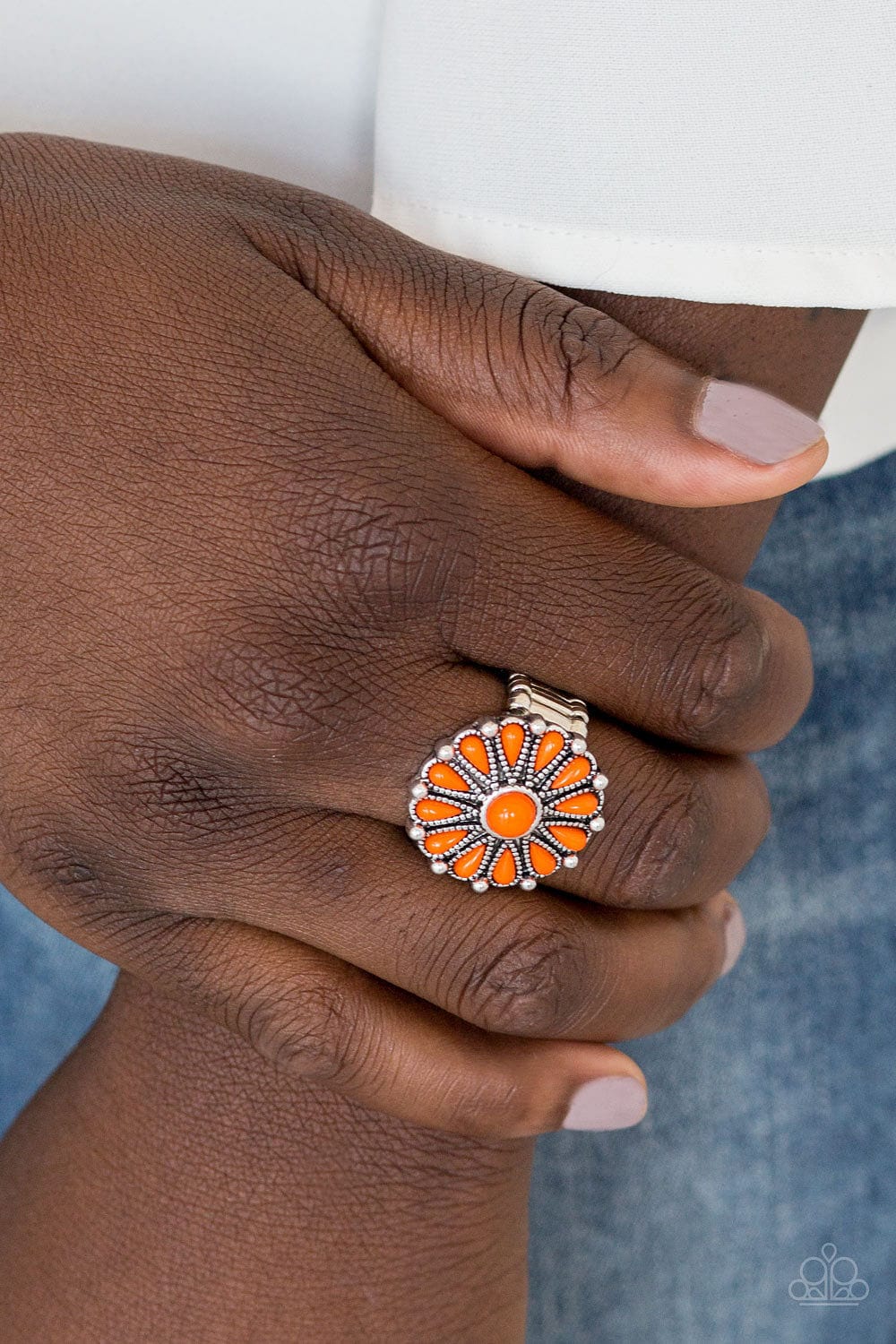 Paparazzi Accessories Ring Poppy Pop-tastic - Orange
