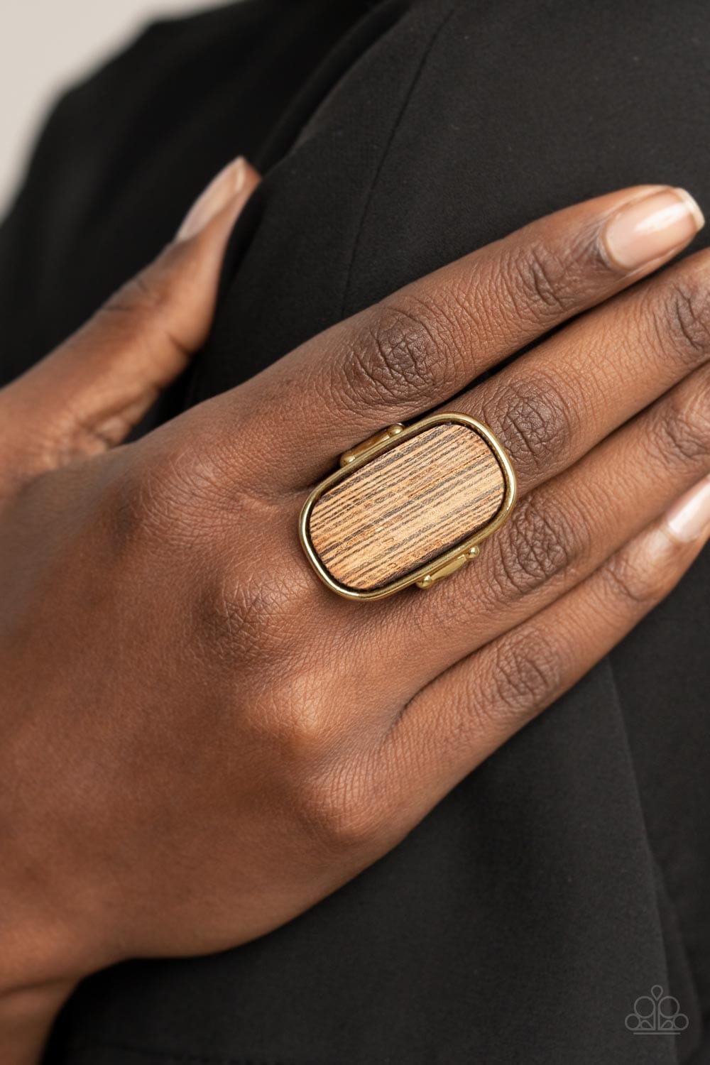 Paparazzi Accessories Ring Reclaimed Refinement - Gold