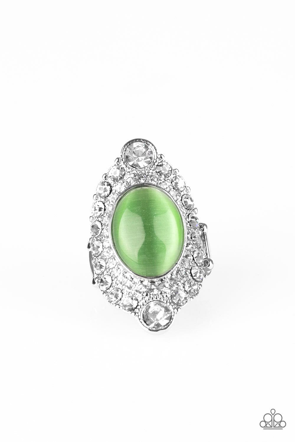 Paparazzi Accessories Ring Riviera Royalty - Green