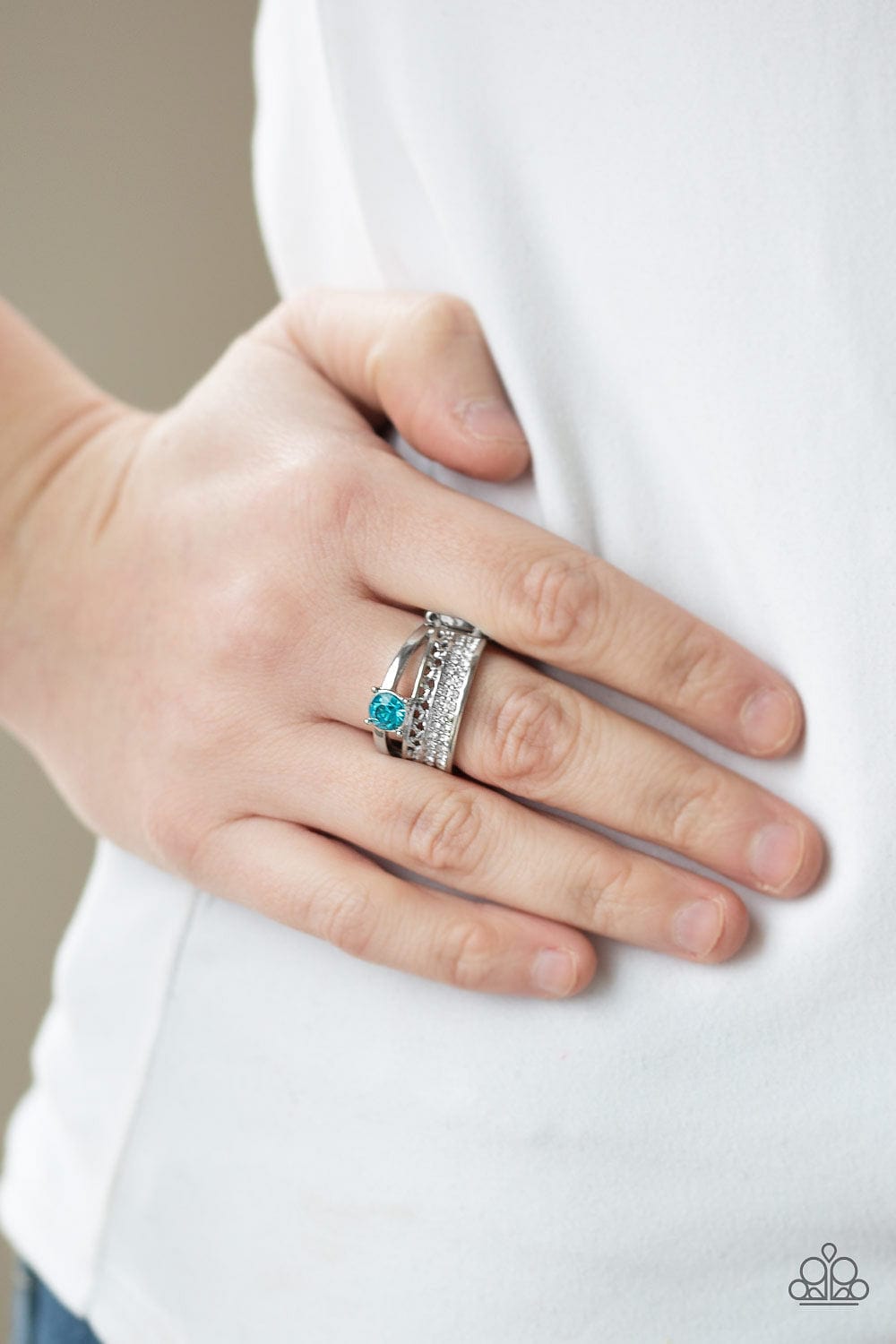 Paparazzi Accessories Ring The Overachiever - Blue