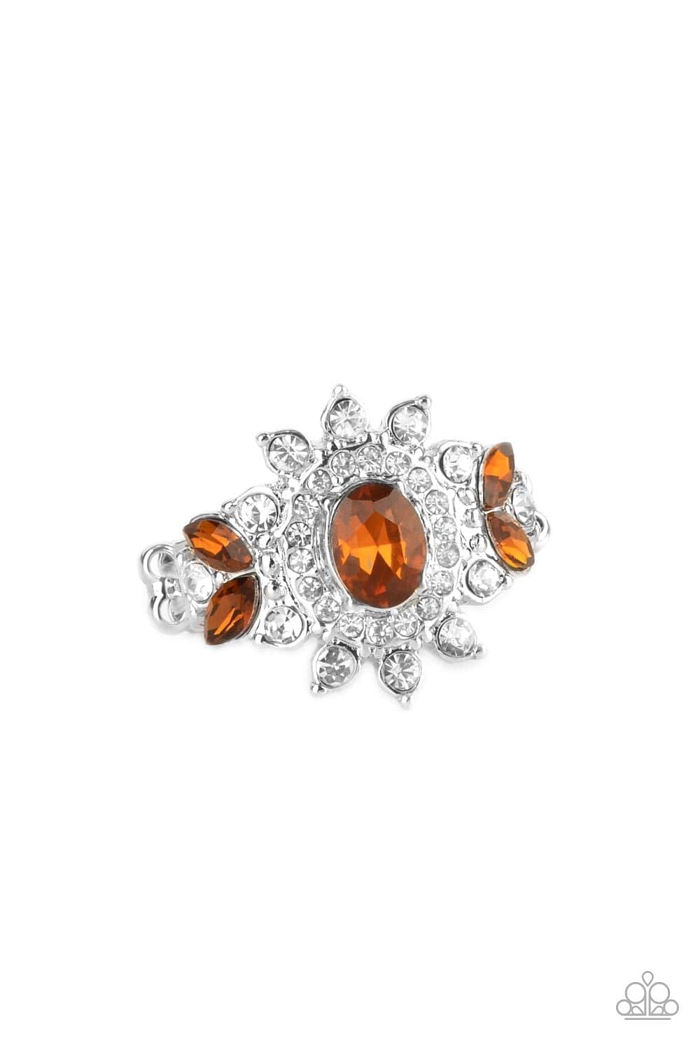 Paparazzi Accessories Ring The Princess and The FROND - Brown