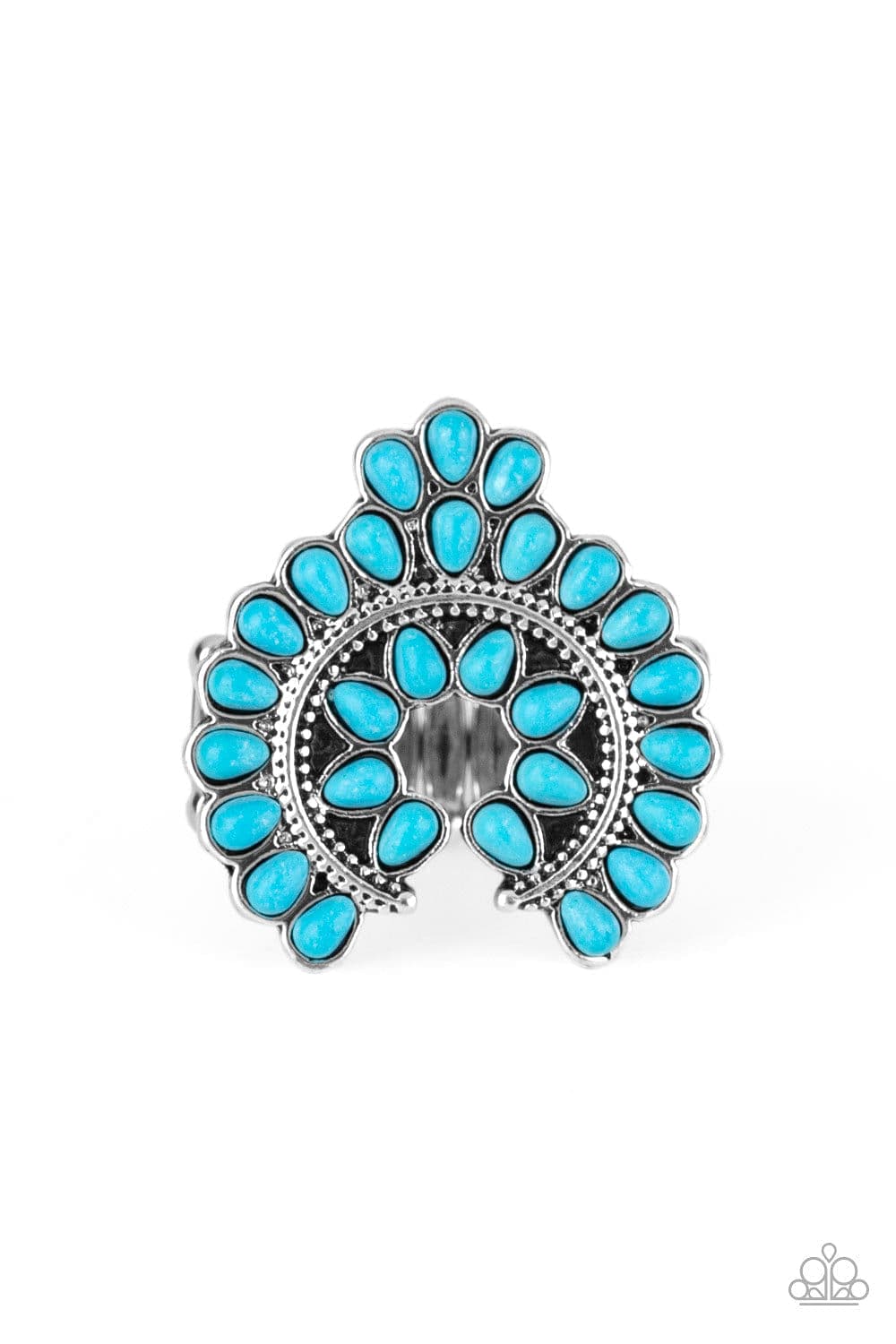 Paparazzi Accessories Ring Trendy Talisman - Blue