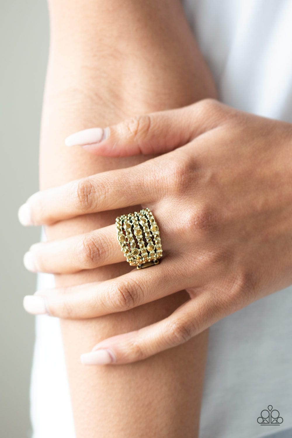 Paparazzi Accessories Ring Truly Treasured - Brass