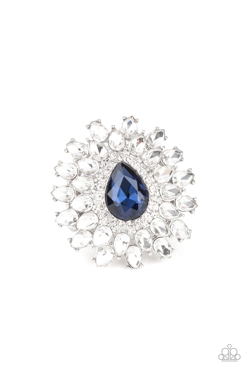 Paparazzi Accessories Ring Whos Counting? - Blue