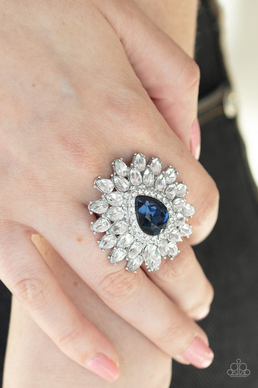 Paparazzi Accessories Ring Whos Counting? - Blue